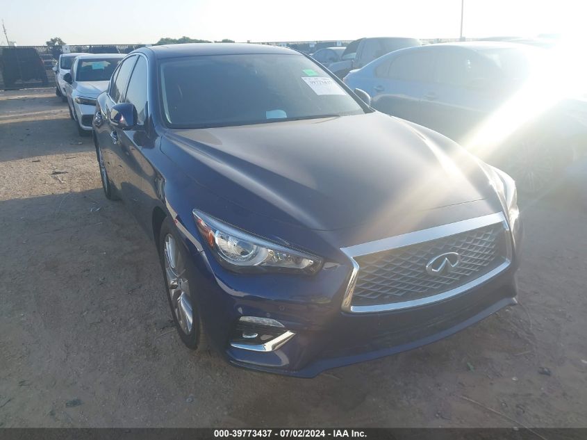 2022 INFINITI Q50 LUXE