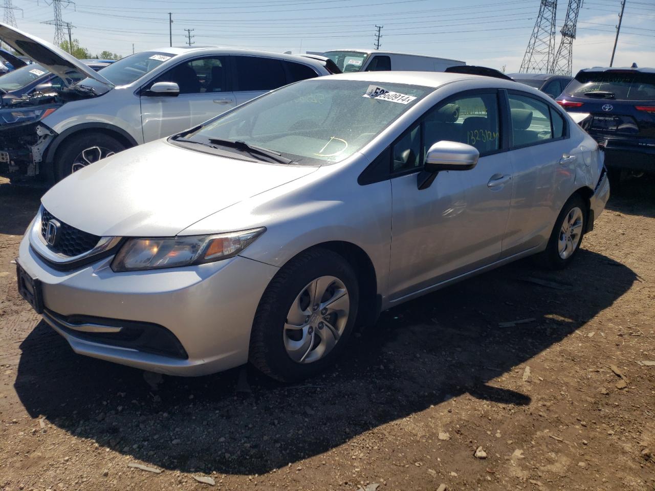 2014 HONDA CIVIC LX