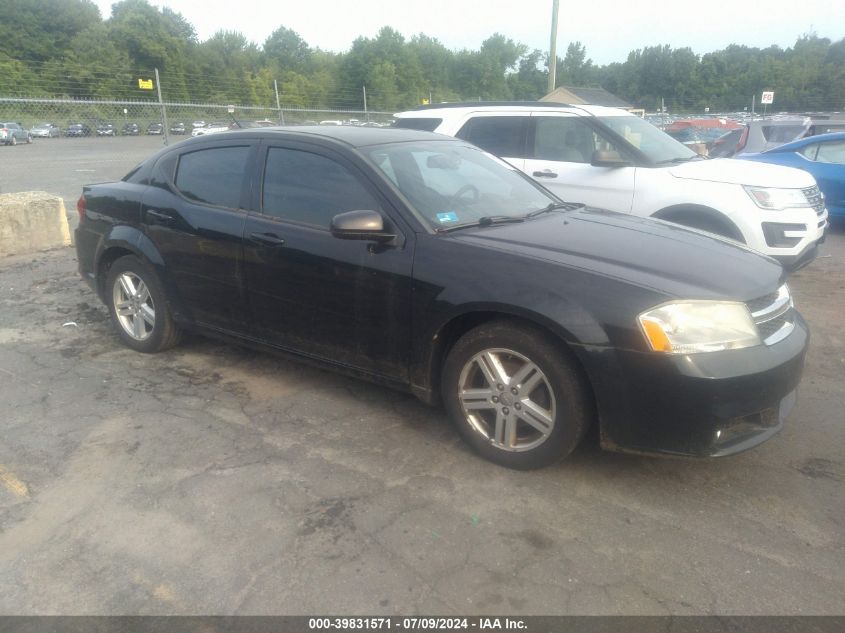 2013 DODGE AVENGER SXT