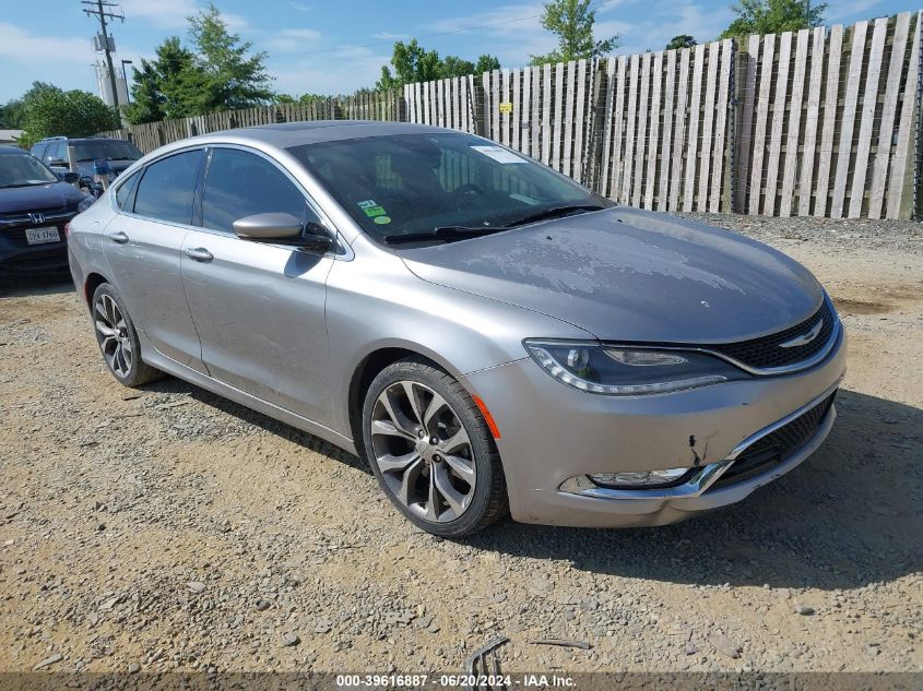 2016 CHRYSLER 200 C