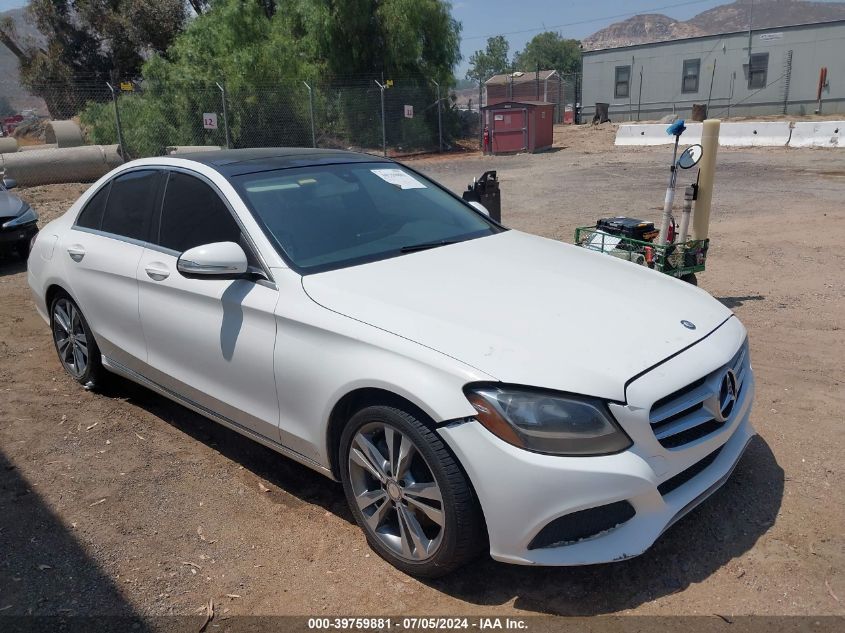 2015 MERCEDES-BENZ C 300 4MATIC/LUXURY 4MATIC/SPORT 4MATIC