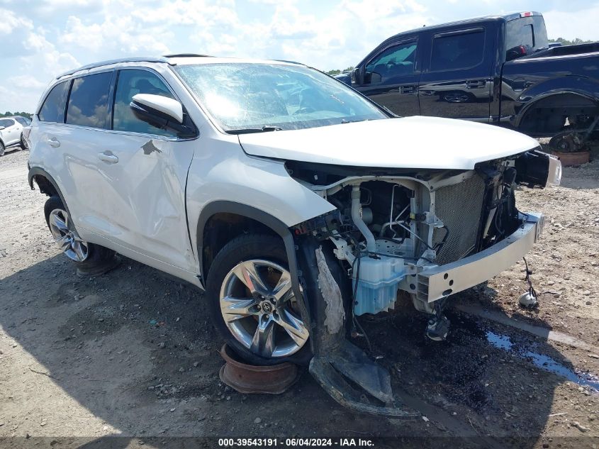 2016 TOYOTA HIGHLANDER LIMITED V6