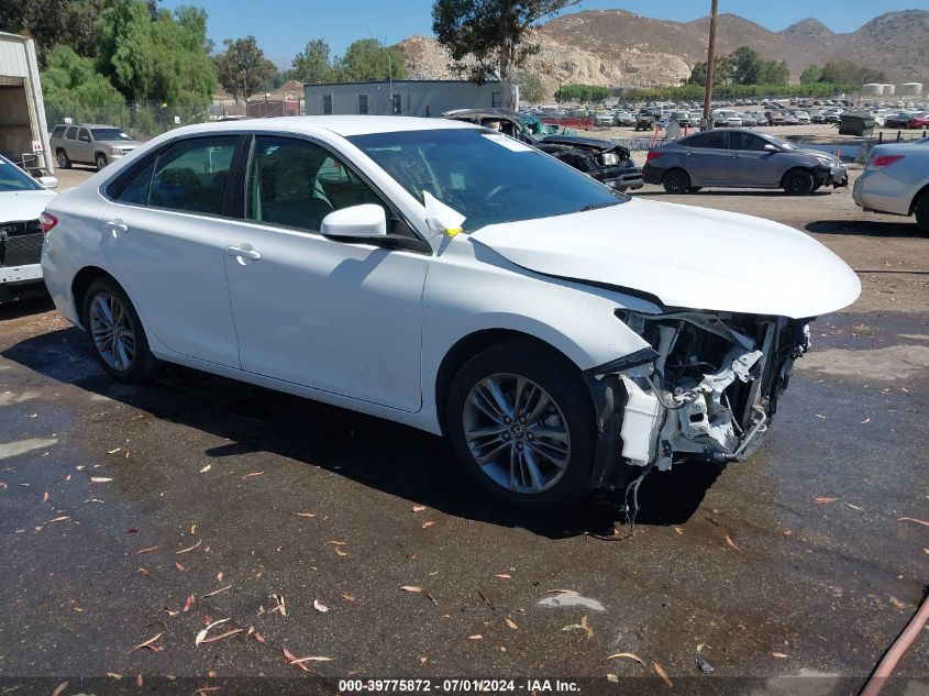 2016 TOYOTA CAMRY SE