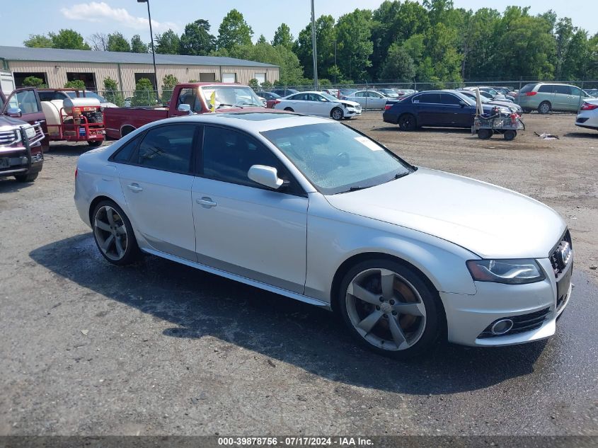 2012 AUDI S4 3.0 PREMIUM PLUS