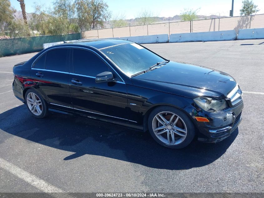 2012 MERCEDES-BENZ C 250 LUXURY/SPORT