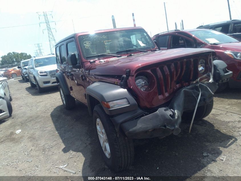 2021 JEEP WRANGLER UNLIMITED SPORT S 4X4