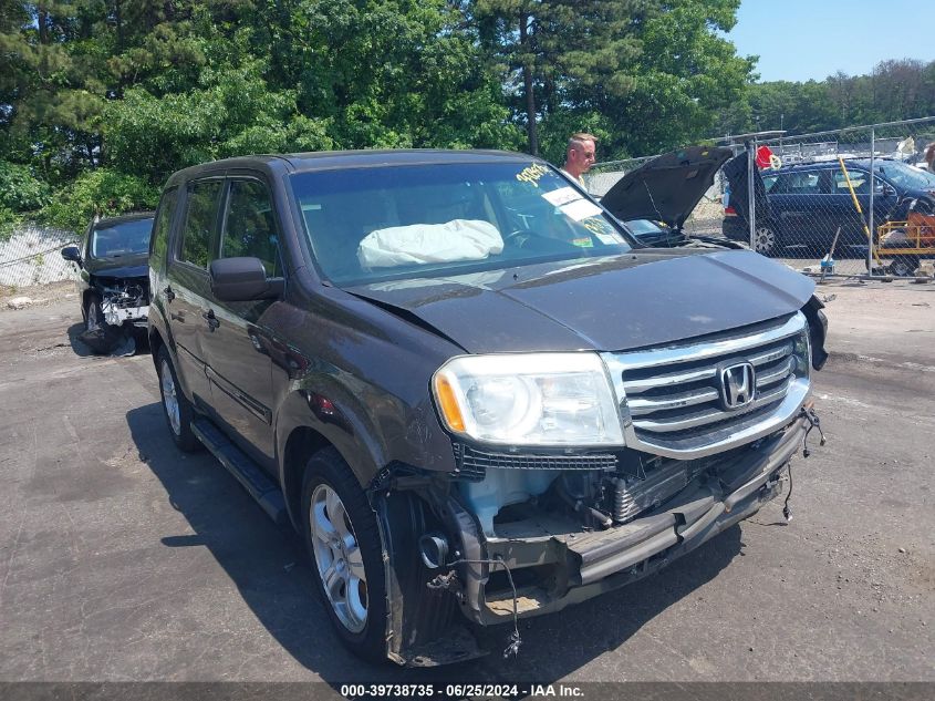 2012 HONDA PILOT EX-L