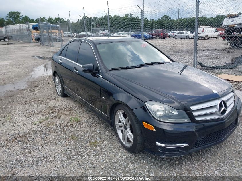 2012 MERCEDES-BENZ C 250 LUXURY/SPORT