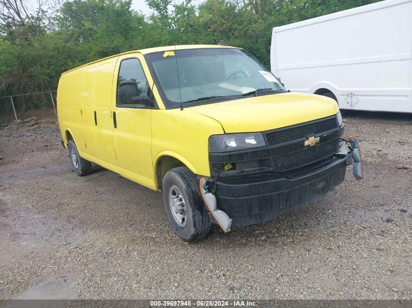 2021 CHEVROLET EXPRESS CARGO RWD 3500 EXTENDED WHEELBASE WT