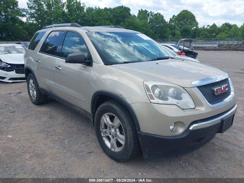 2012 GMC ACADIA SLE