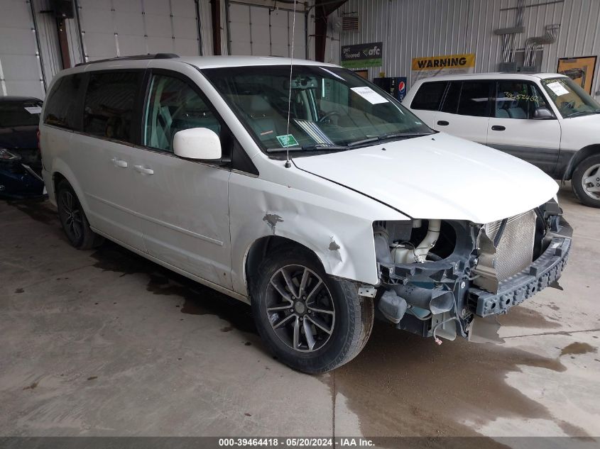 2017 DODGE GRAND CARAVAN SXT