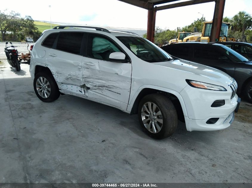 2016 JEEP CHEROKEE OVERLAND