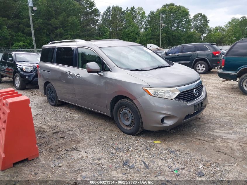 2012 NISSAN QUEST S