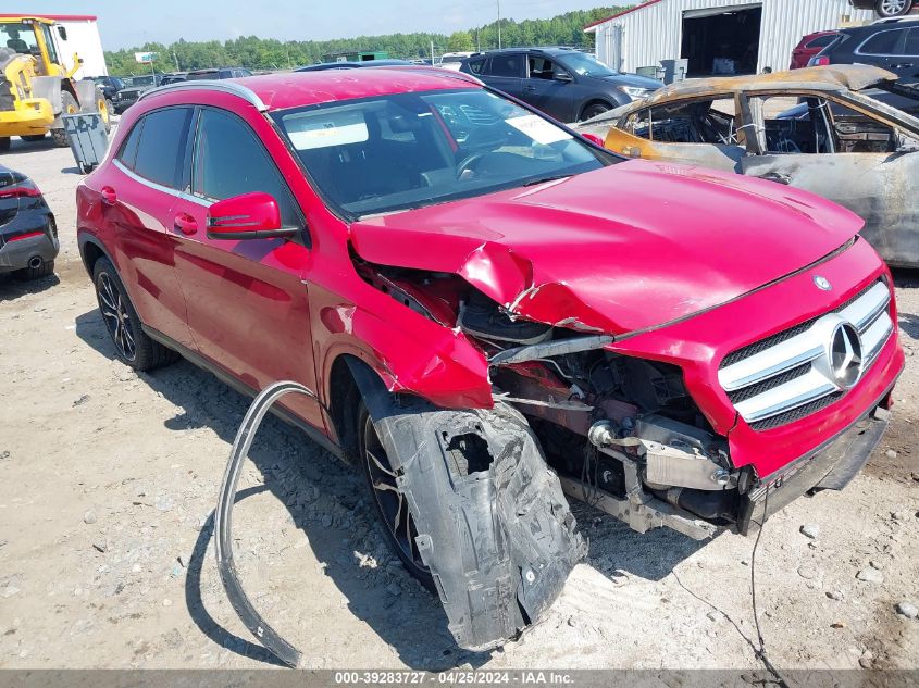 2015 MERCEDES-BENZ GLA 250