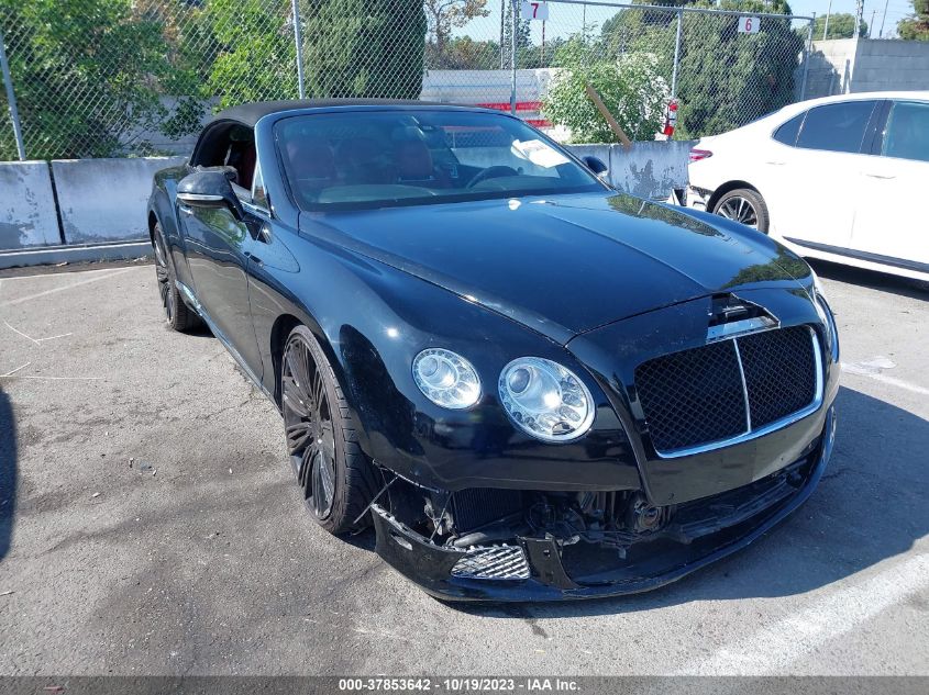 2013 BENTLEY CONTINENTAL GTC V8