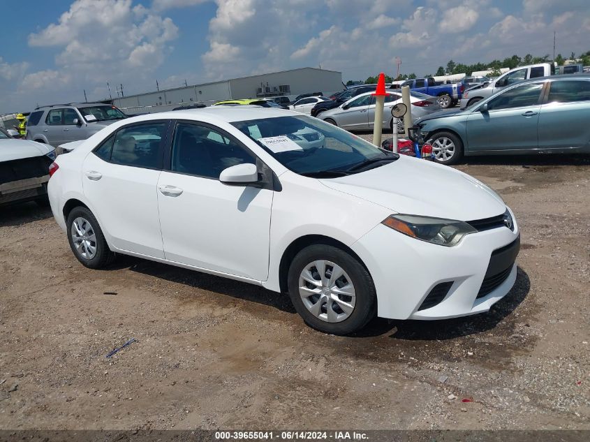 2015 TOYOTA COROLLA L