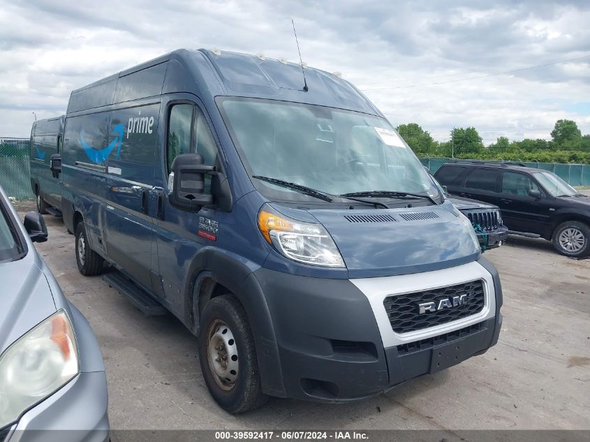 2020 RAM PROMASTER 3500 CARGO VAN HIGH ROOF 159 WB EXT