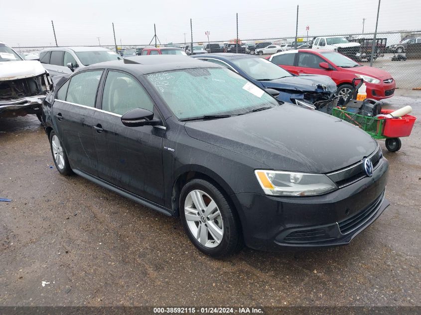 2013 VOLKSWAGEN JETTA HYBRID SEL