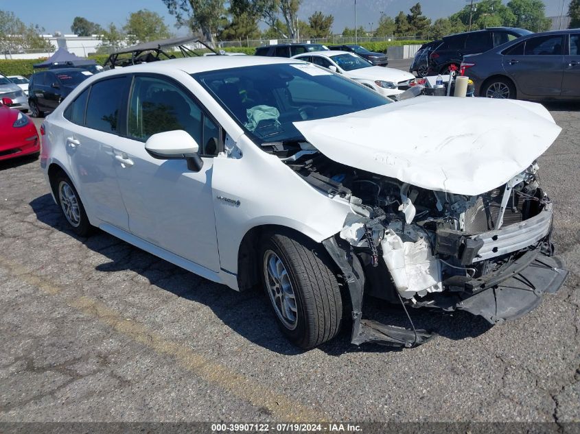 2020 TOYOTA COROLLA HYBRID LE