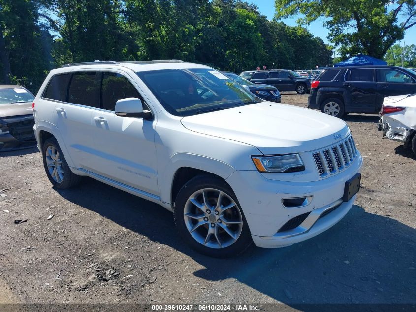 2016 JEEP GRAND CHEROKEE SUMMIT