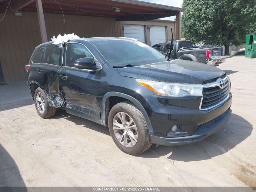 2015 TOYOTA HIGHLANDER XLE V6