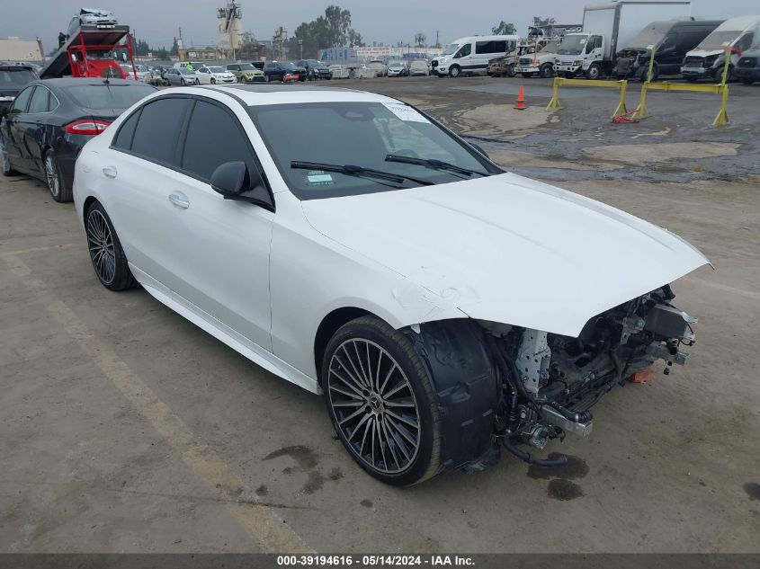 2023 MERCEDES-BENZ C 300 SEDAN