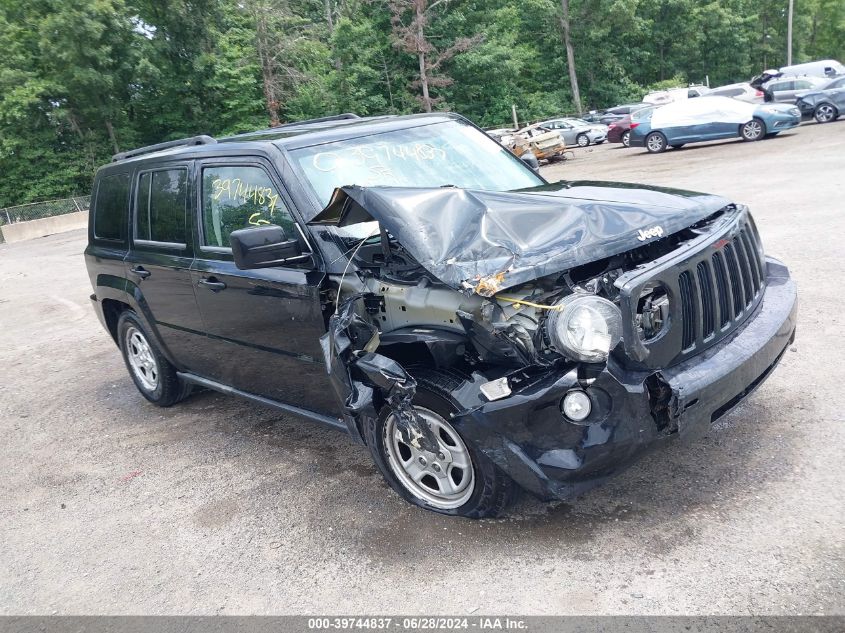 2010 JEEP PATRIOT SPORT