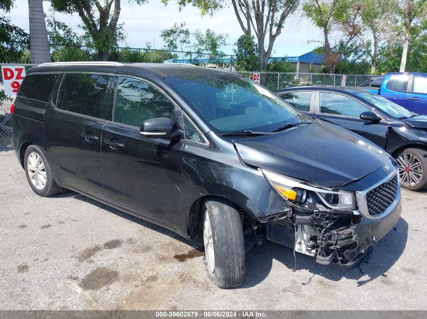 2018 KIA SEDONA EX