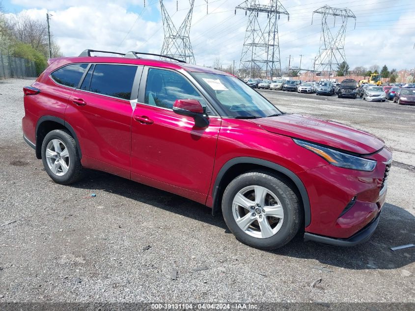 2023 TOYOTA HIGHLANDER HYBRID LE