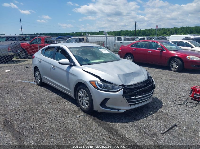 2017 HYUNDAI ELANTRA SE