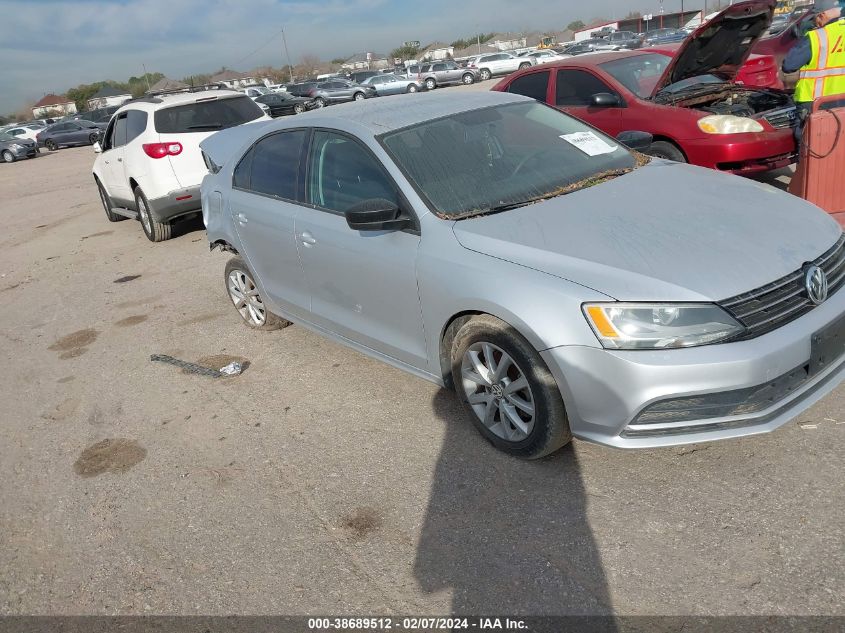 2015 VOLKSWAGEN JETTA 1.8T SE