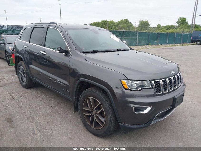 2017 JEEP GRAND CHEROKEE LIMITED 4X4