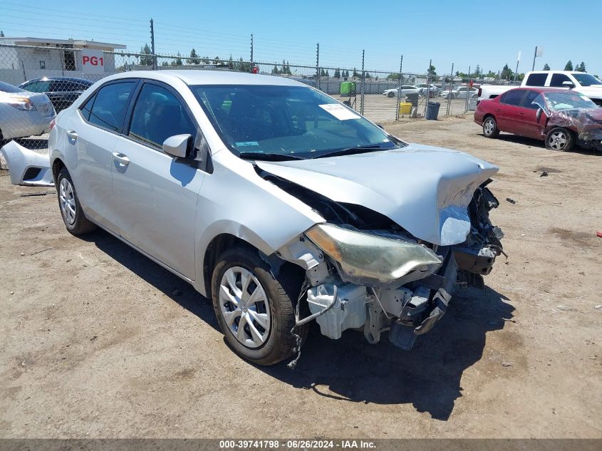 2016 TOYOTA COROLLA L/LE/LE PLS/PRM/S/S PLS