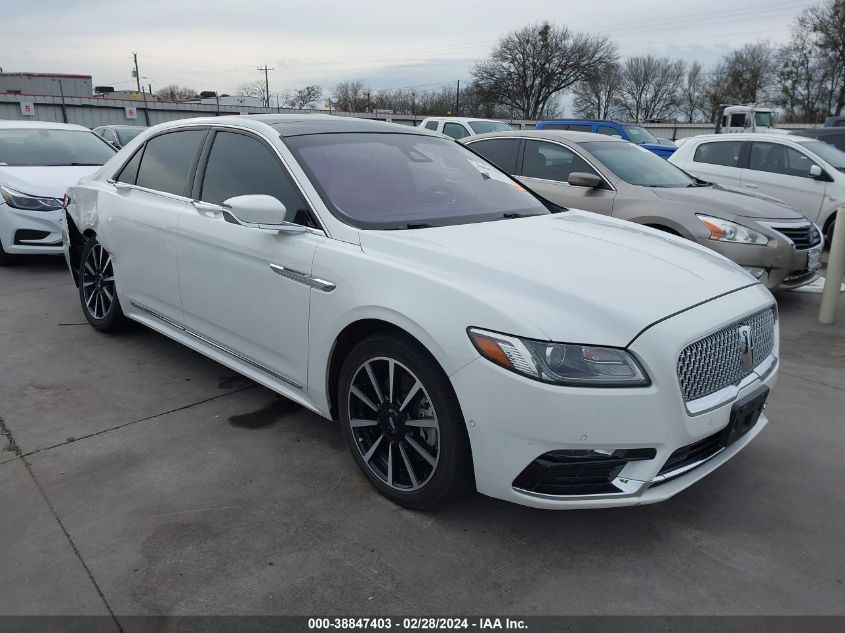 2020 LINCOLN CONTINENTAL RESERVE