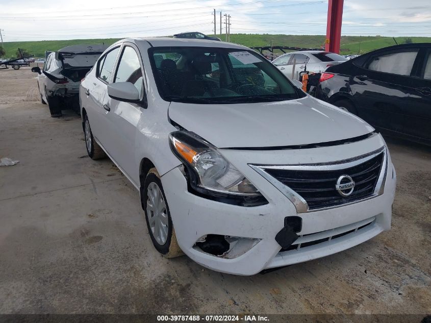 2019 NISSAN VERSA 1.6 S+