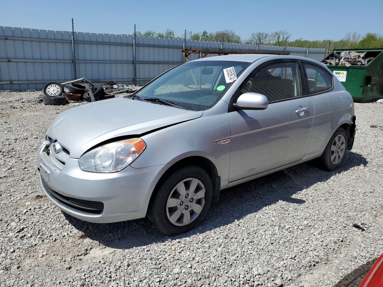 2010 HYUNDAI ACCENT BLUE