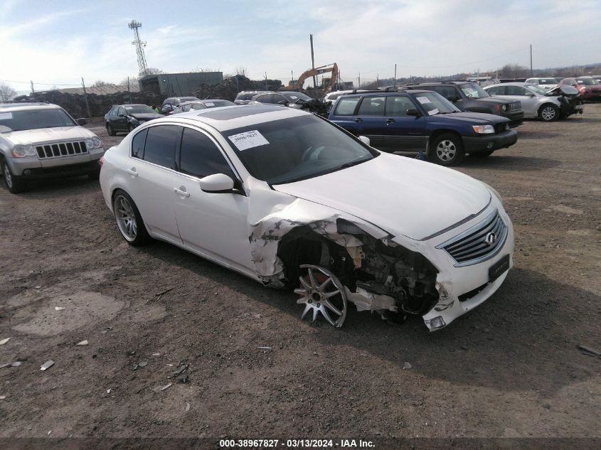 2010 INFINITI G37X