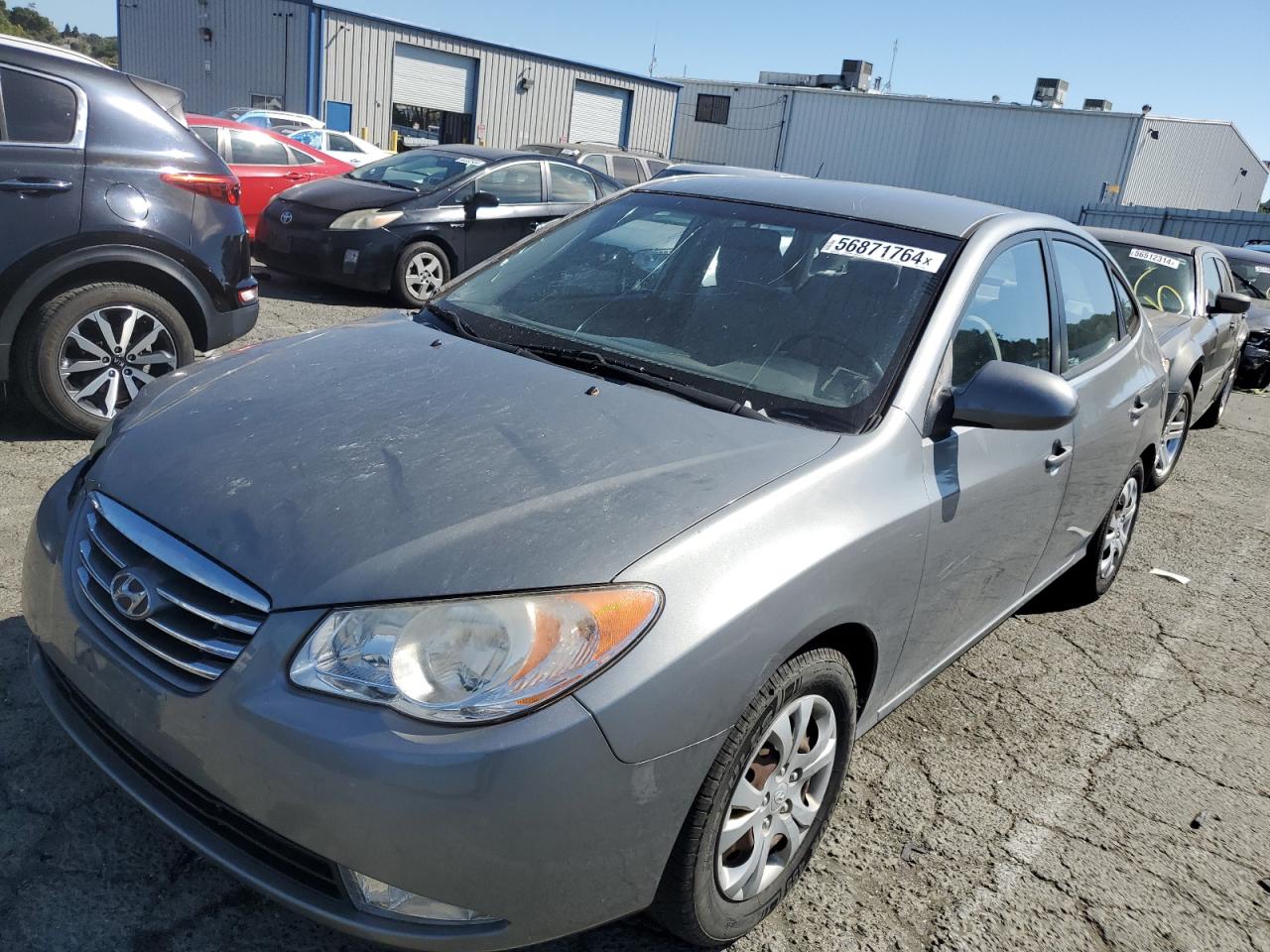 2010 HYUNDAI ELANTRA BLUE