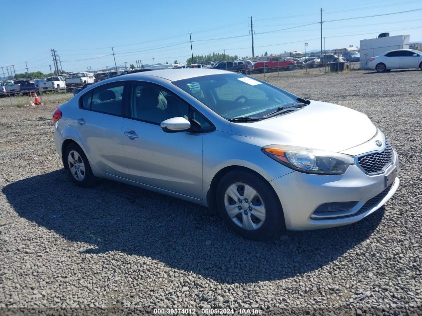 2015 KIA FORTE LX