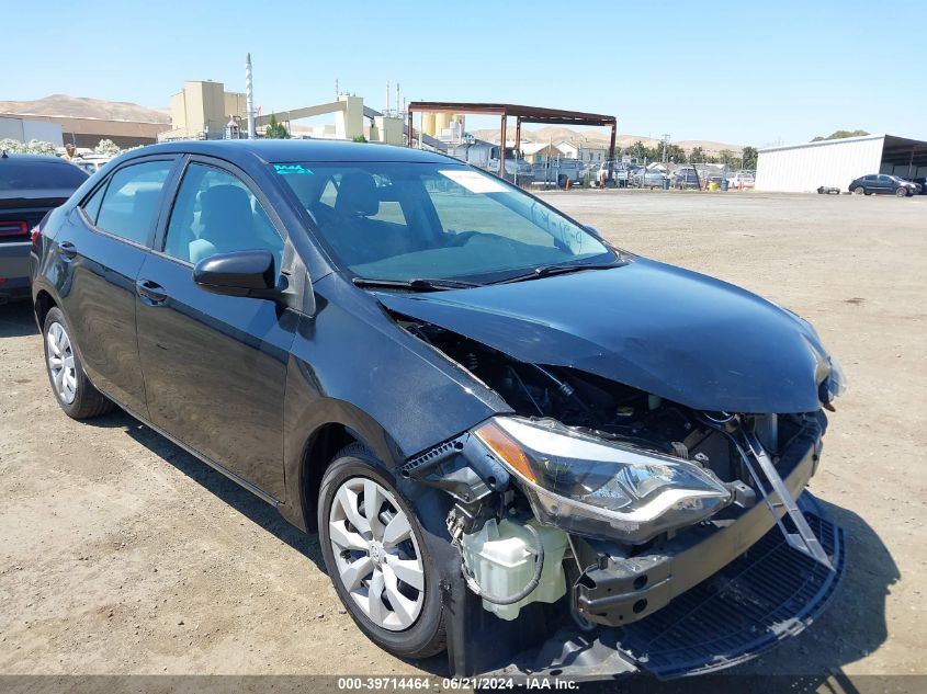 2015 TOYOTA COROLLA LE