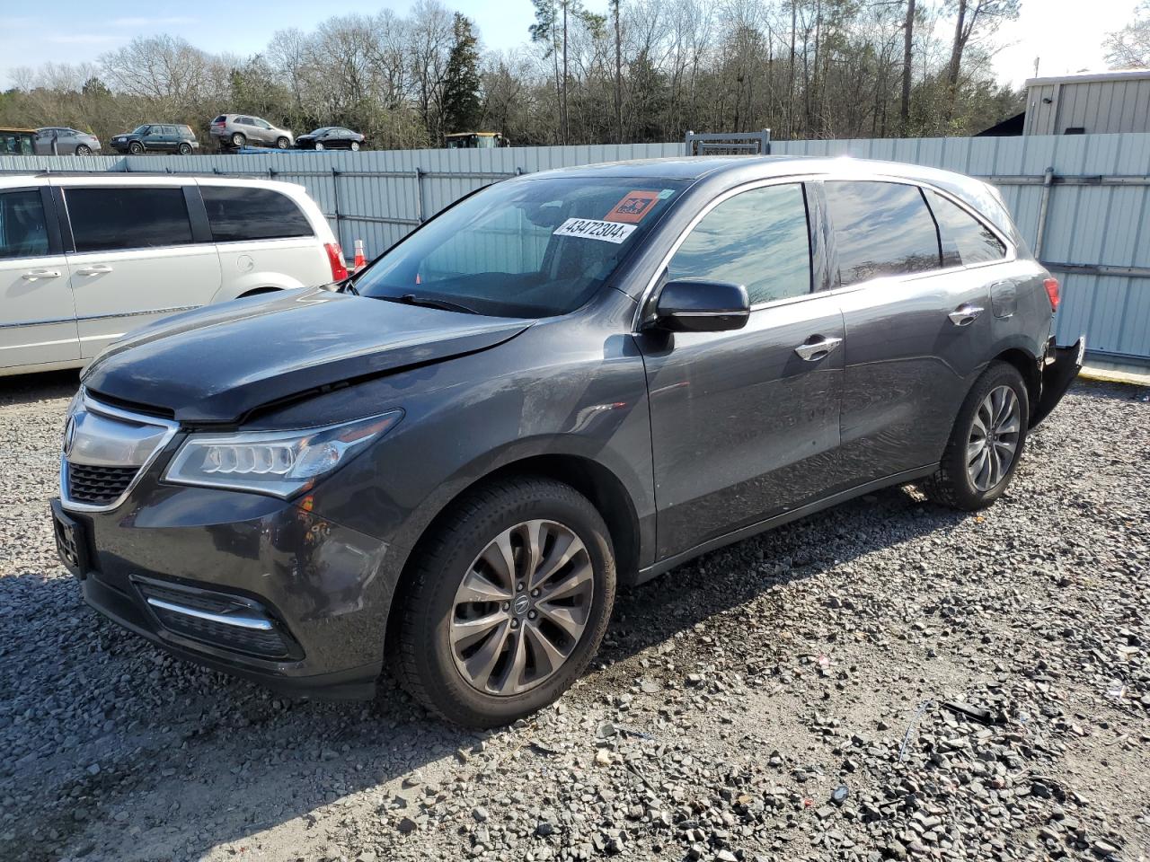 2014 ACURA MDX TECHNOLOGY