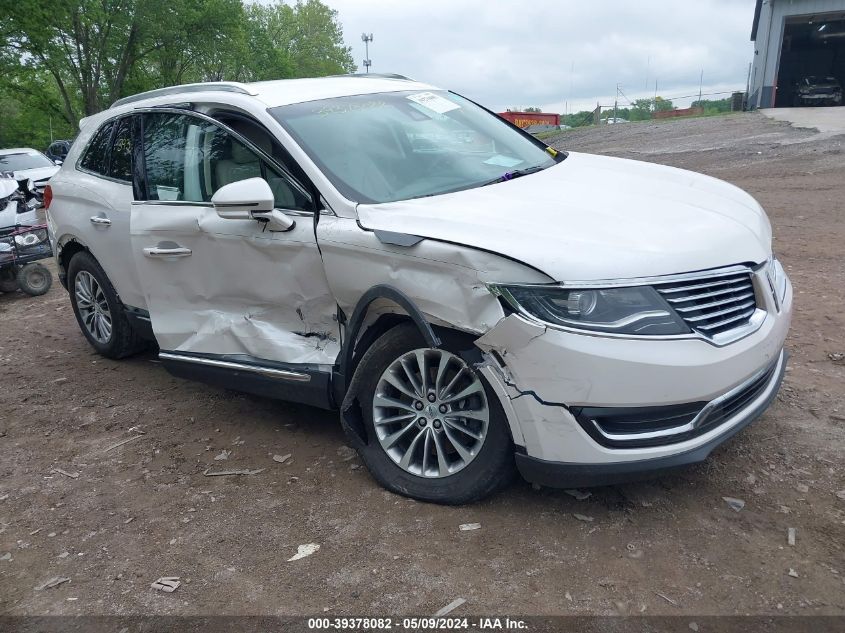 2016 LINCOLN MKX SELECT