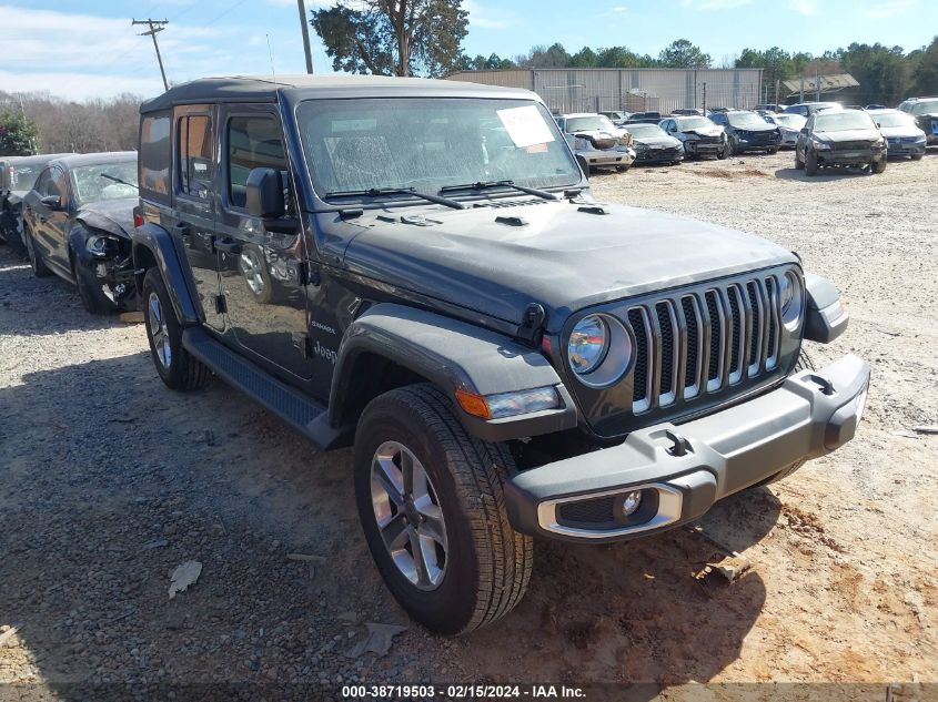 2023 JEEP WRANGLER 4-DOOR SAHARA 4X4