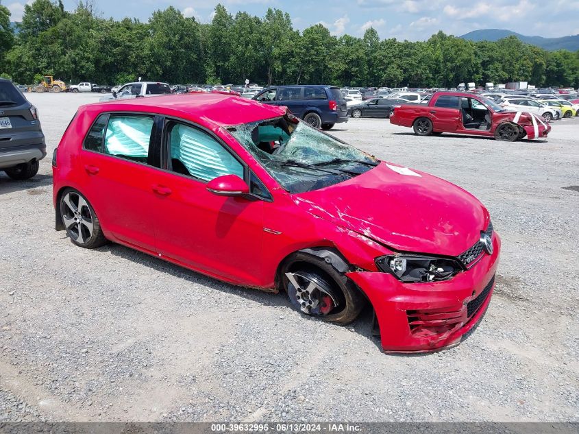 2016 VOLKSWAGEN GTI S/SE/AUTOBAHN