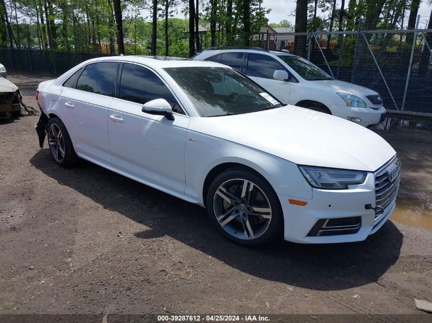 2017 AUDI A4 2.0T PREMIUM