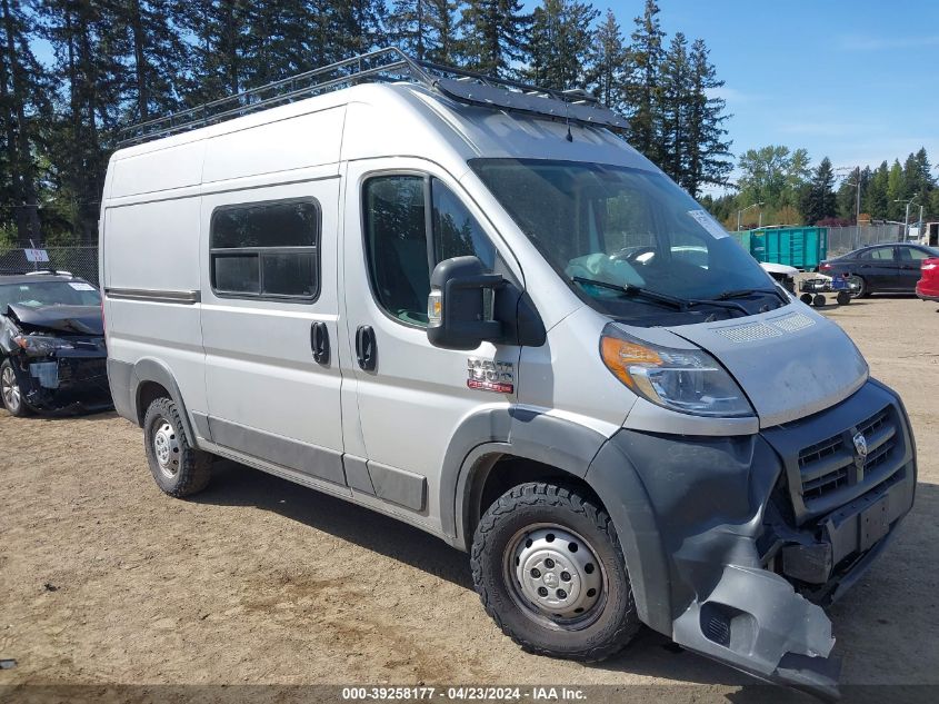 2018 RAM PROMASTER 1500 HIGH ROOF 136 WB