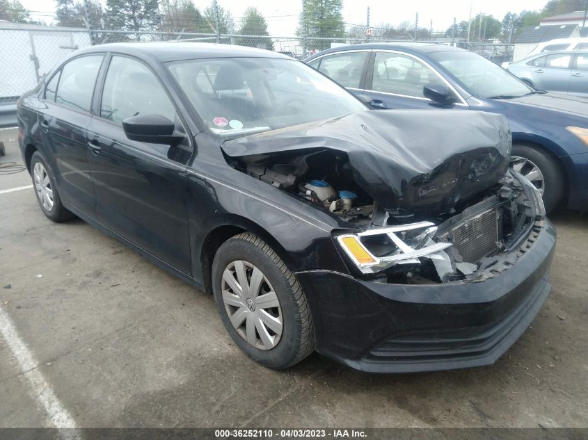 2015 VOLKSWAGEN JETTA 2.0L S