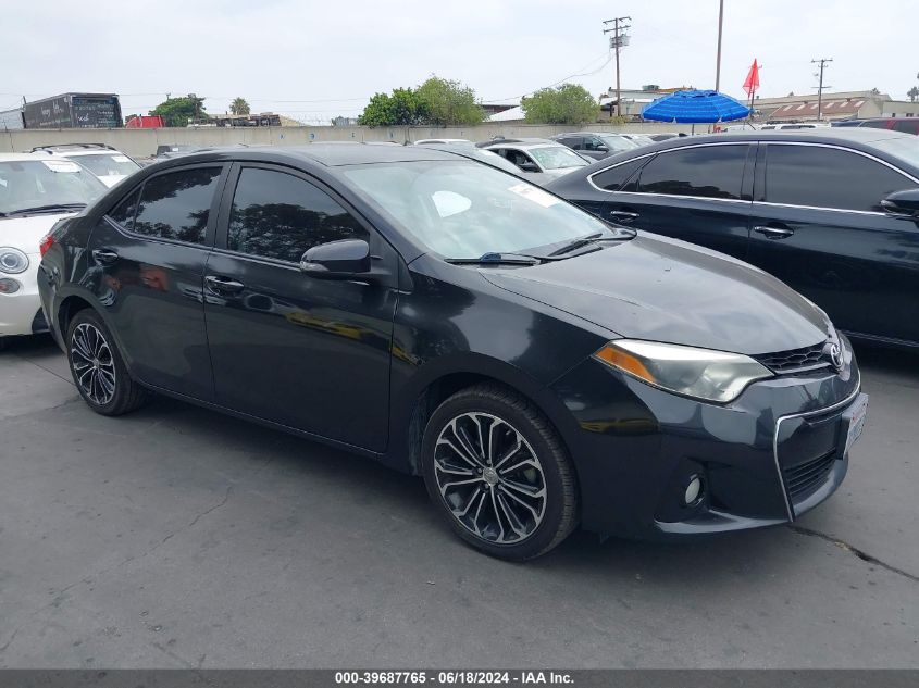 2015 TOYOTA COROLLA S PLUS