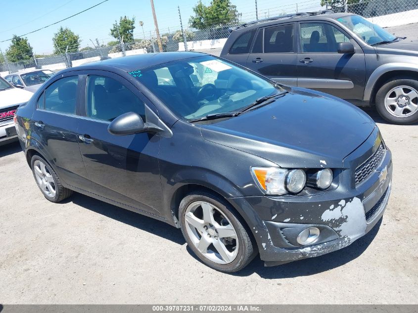 2016 CHEVROLET SONIC LTZ AUTO