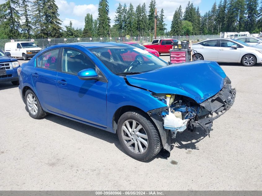 2012 MAZDA MAZDA3 I TOURING